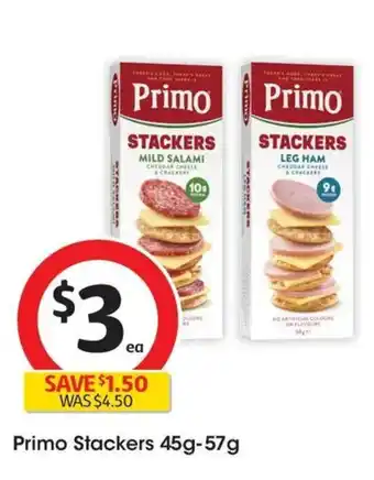 Coles Primo Stackers offer