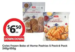 Coles Coles Frozen Bake at Home Pastries offer