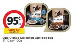 Coles Dine Classic Collection Cat Food offer