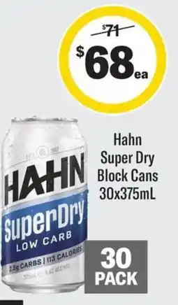 Coles Hahn Super Dry Block Cans offer