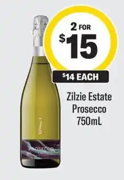 Coles Zilzie Estate Prosecco offer