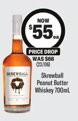 Coles Skrewball Peanut Butter Whiskey offer