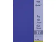 Officeworks Quill A4 125gsm Paper Royal Blue 25 Pack offer