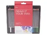 Officeworks Born Artist Coloured Pencils 24 Pack offer