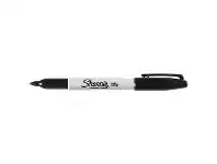 Officeworks Sharpie Fine Permanent Marker Black offer