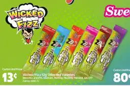 Campbells Wholesale Wicked Fizz 12g Selected Varieties offer