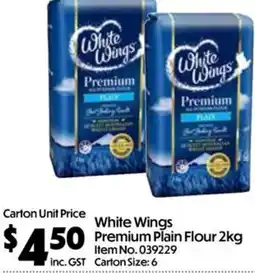 Campbells Wholesale White Wings Premium Plain Flour offer