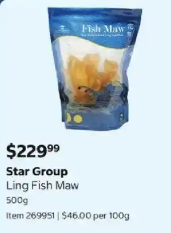 Star Group Ling Fish Maw