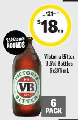 Liquorland Victoria Bitter offer