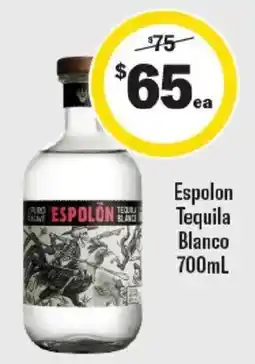 Liquorland Espolon Tequila Blanco offer