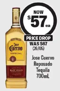 Liquorland Jose Cuervo Especial offer
