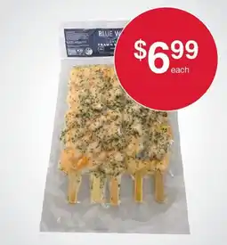 Australian Butchers Blue W Garden Prawn Skewers offer