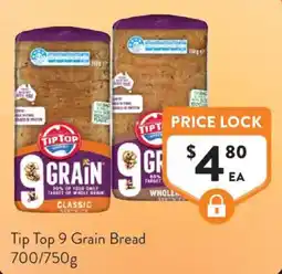 Foodworks Tip Top 9 Grain Bread offer
