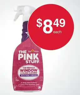 Australian Butchers Star Drops The Pink Stuff The Miracle Window & Glass Cleaner offer
