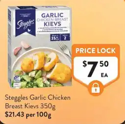 Foodworks Steggles Garlic Chicken Breast Kievs offer