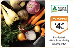 Foodworks Pre-Packed Whole Soup Mix offer