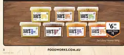 Foodworks Dari's Soup Varieties offer