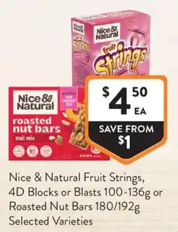 Foodworks Nice & Natural Fruit Strings offer