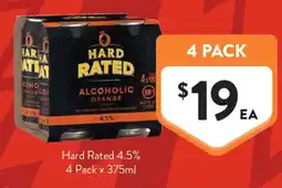 Foodworks Hard Rated 4.5% offer