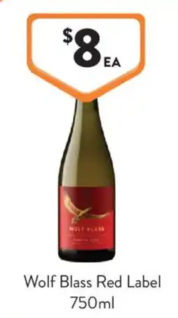Foodworks Wolf Blass Red Label offer