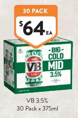 Foodworks VB 3.5% offer