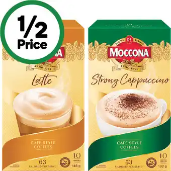 Woolworths Moccona Coffee Sachets-10 offer