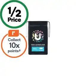 Woolworths U by Kotex Ultrathins Pads-14 offer