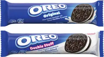Coles Oreo Creme Cookies-140g offer