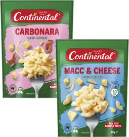 Coles Continental Pasta & Sauce offer