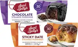 Coles Aunt Betty's Puddings 190g-220g offer