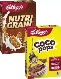 Coles Kellogg's Nutri Grain 290g or Coco Pops 320g offer
