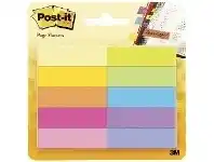Officeworks Post-it Page Markers 12mm x 44mm Jaipur 10 Pack offer