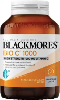 Coles Blackmores Bio C 1000mg Tablets offer