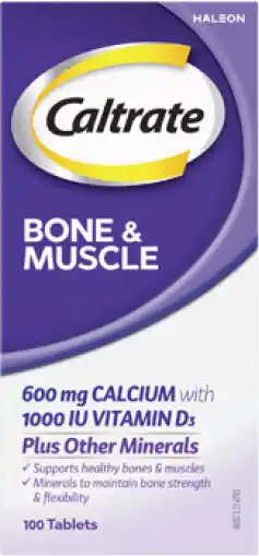 Coles Caltrate Bone & Muscle Health Tablets offer