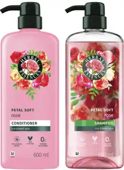 Coles Herbal Essences Shampoo or Conditioner 600mL offer