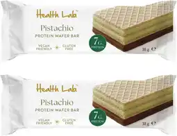 Coles NEW Health Lab Pistachio Protein Wafer Bar offer