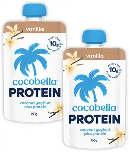 Coles Cocobella Protein Coconut Yoghurt Pouch offer
