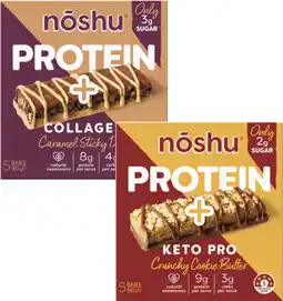 Coles Noshu Protein+ Bars offer