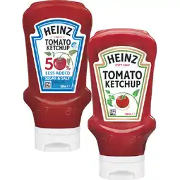 Woolworths Heinz Tomato Ketchup or Smokey BBQ Sauce 500ml offer