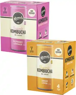 Coles Remedy Kombucha offer