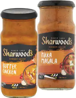 Coles Sharwood's Simmer Sauce offer