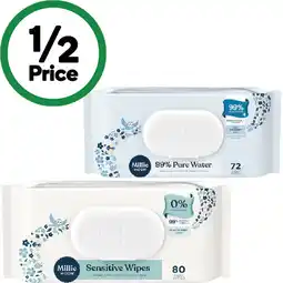 Woolworths Millie Moon Wipes-80 offer