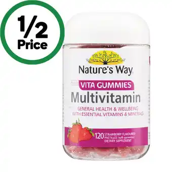 Woolworths Nature’s Way Adult Vita Gummies Multivitamin offer