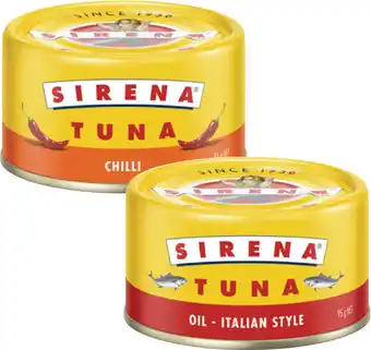 Coles Sirena Tuna offer