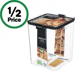 Woolworths Sistema Ultra Square Container Large offer