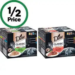Woolworths Dine Classic Wet Cat Food 85g x offer