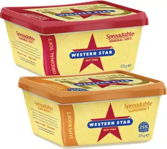 Coles Western Star Spreadable Blend offer