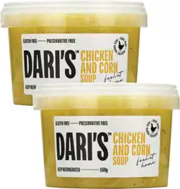 Coles Dari's Soup offer