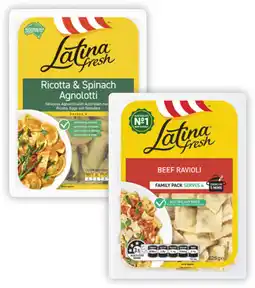 Coles Latina Filled Pasta offer