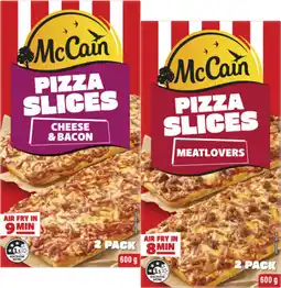 Coles McCain Pizza Slices 600g offer